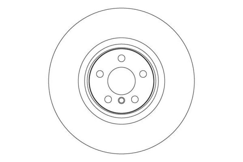 Image of Brake disc TRW DF6978S