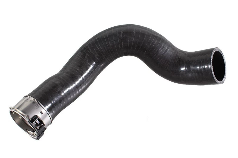 Image of METZGER 2401160 Turbocharger Hose without clamp, with quick coupling, MVQ (silicone rubber) MVQ (silicone rubber) Charger Intake Hose (3314)