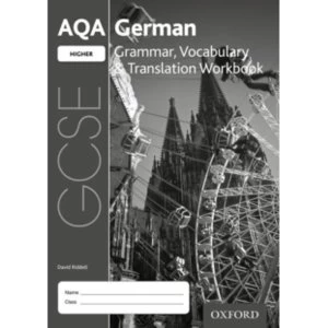 Image of AQA GCSE German: Higher: Grammar, Vocabulary & Translation Workbook : (pack of 8)
