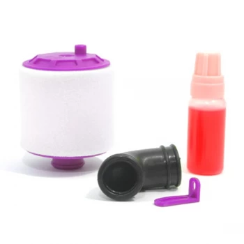 Image of Fastrax 1/10Th Air Filter Re-Buildable - Purple
