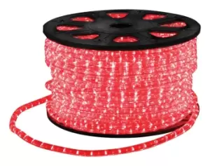 image of LED Rope Light with Wiring Accessories 45m Red