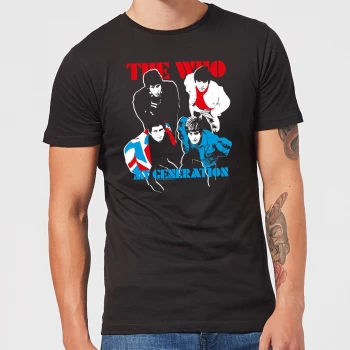 Image of The Who My Generation Mens T-Shirt - Black - 3XL - Black