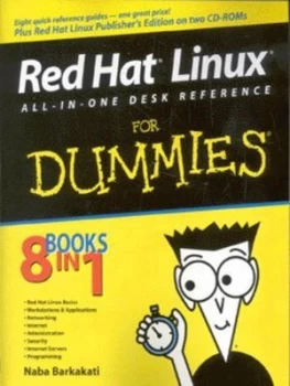 Image of Red Hat Linux All In One Desk Reference for Dummies by Naba Barkakati Paperback