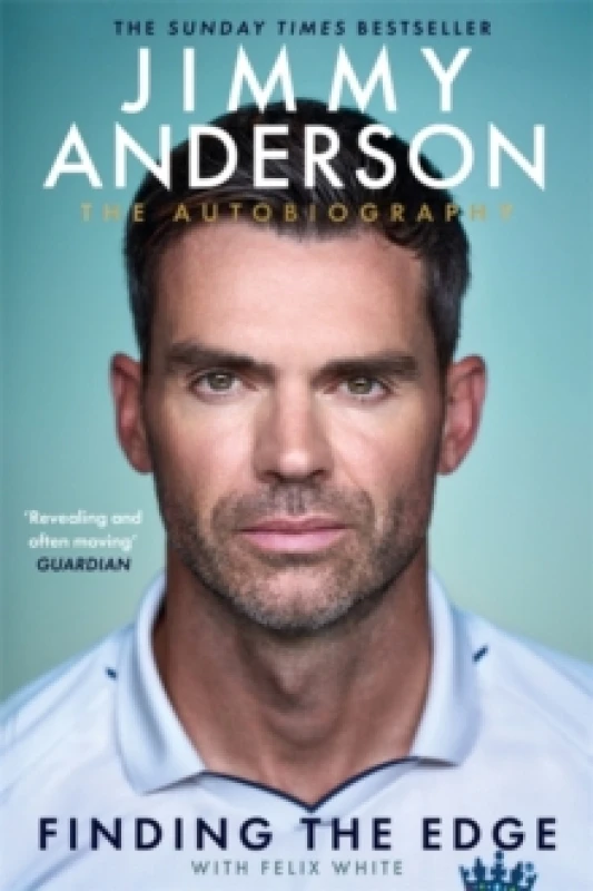 Image of Jimmy Anderson: Finding the Edge: SHORTLISTED FOR THE WILLIAM HILL SPORTS BOOK OF THE YEAR AWARD 2025 : The Autobiography Hardback