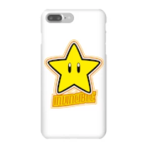 image of Nintendo Super Mario Invincible Phone Case - iPhone 7 Plus - Snap Case - Gloss