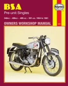 Image of BSA Pre-unit Singles (54 - 61) Haynes Repair Manual