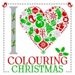 Image of I Heart Colouring Christmas Paperback