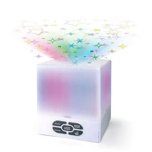 image of Lifemax Lullaby Star Baby Night Light Cube