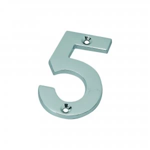 Image of Wickes Door Number 5 - Chrome