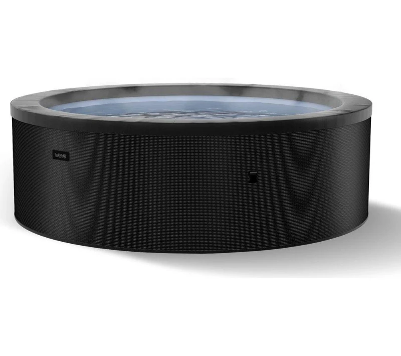 Image of WAVE Tahoe 4-Person Eco Foam Smart Hot Tub - Charcoal Black 5061039892467