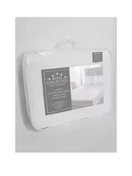 image of Cascade Home Hotel Collection Pure Indulgence Luxury Cotton Mattress Protector