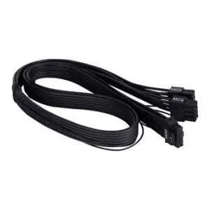 Image of SilverStone 55cm 2 x EPS 8 pin (PSU) to 12+4 pin (GPU) 12VHPWR PCIe Ge