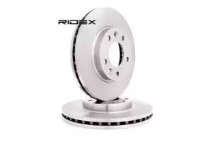 Image of RIDEX Brake disc KIA 82B0599 0K58B33251 Brake rotor,Brake discs,Brake rotors