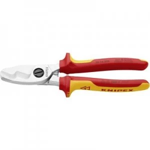Image of Knipex 95 16 200 VDE wire cutter Suitable for (cable stripping) Single/multi-core aluminium and copper cables 20 mm 70 mm² 0