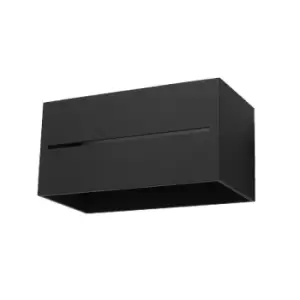 Image of Sollux Wall Lamp Lobo Maxi Black