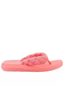 Image of Rocket Dog Sunset Braid Flip Flops, Blush, Size 5, Women