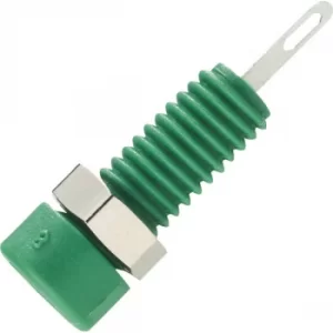 Image of SKS Hirschmann 935980170 2mm MBI 1 Insulated Socket 6A Green