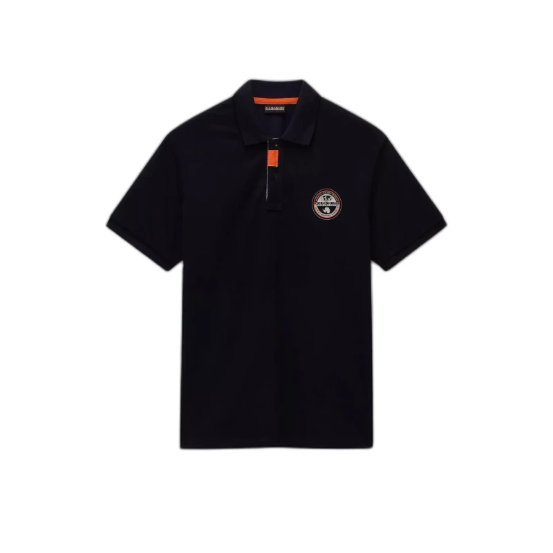 Image of Polo Napapijri E-Clanis SS Noir Male M