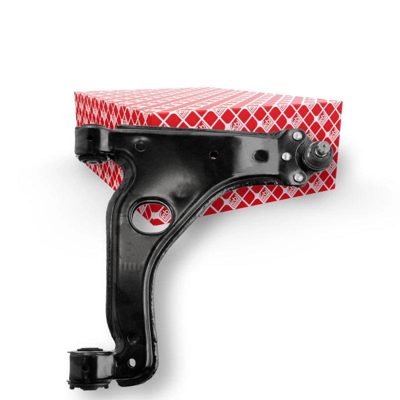 Image of FEBI BILSTEIN 11656 Suspension arm Control Arm, Sheet Steel, Lower, with ball joint, with rubber mounts Sheet Steel Track Control Arm (273)