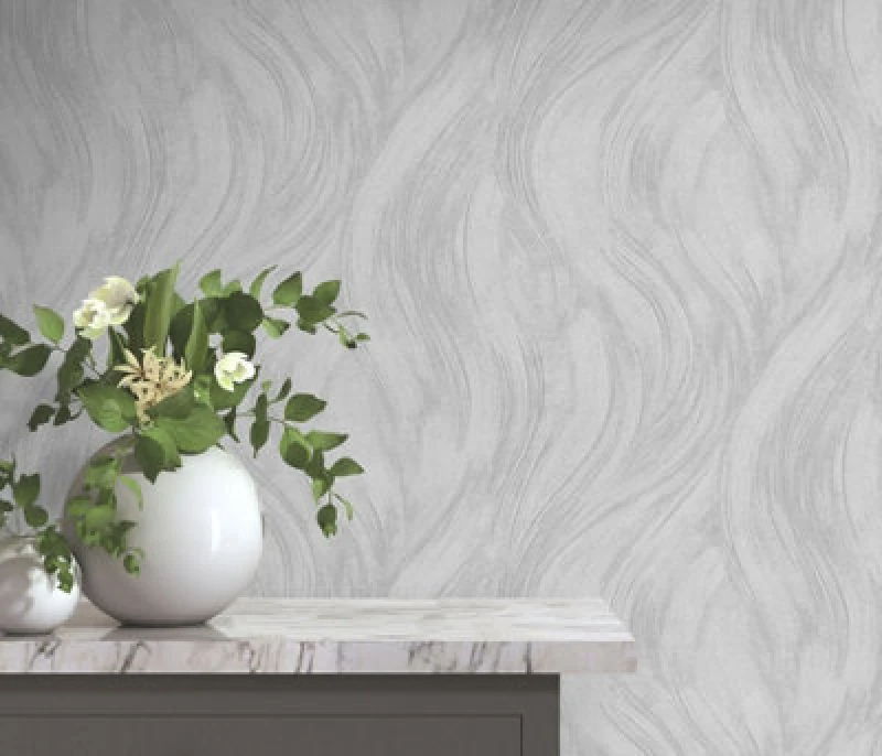 Image of Erismann Erisman Opus Piano Structured Vinyl Wallpaper - Grey