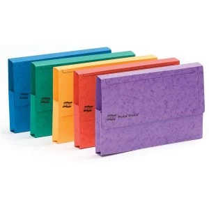 image of Europa Printout A3 Document Wallet Assorted Pack of 25