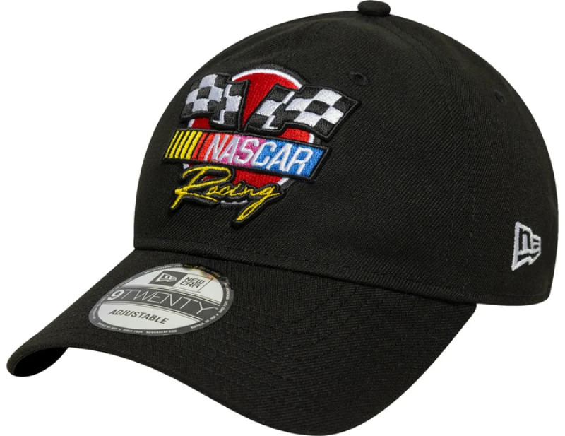 Image of New Era Nascar Flag 9twenty Cap Black OSFM