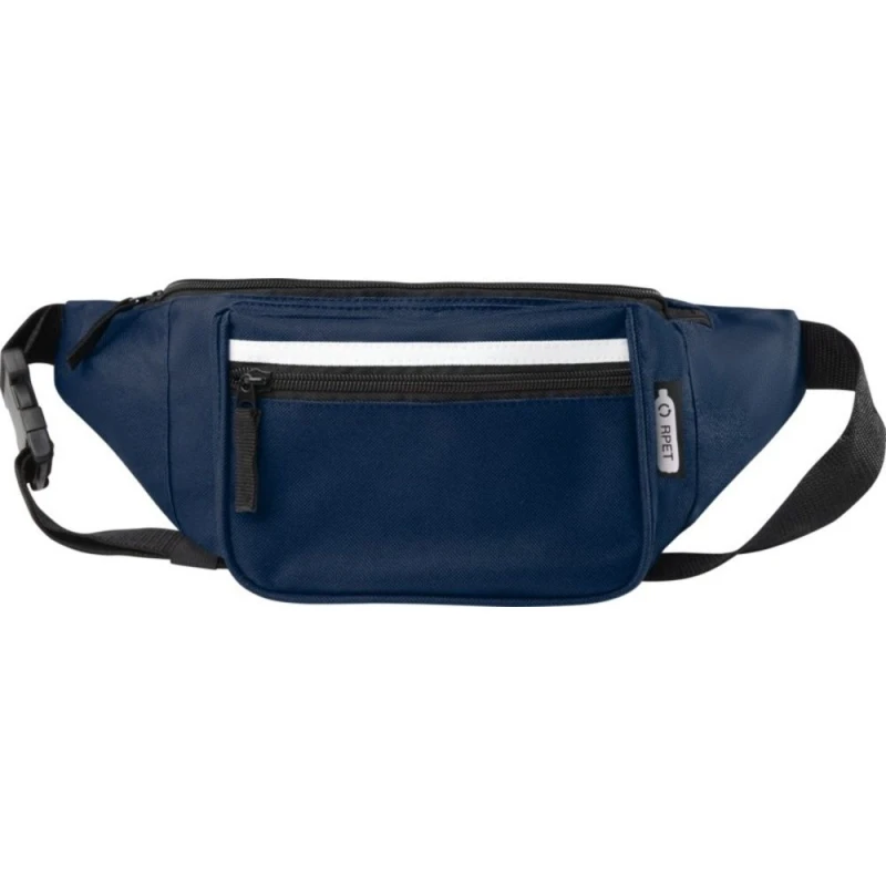 Image of Bullet Journey RPET Waist Bag in Navy Navy Unisex One Size