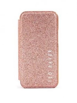 image of Ted Baker Glitter Folio Case For iPhone 12 Pro Max