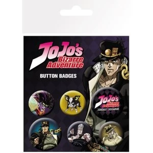 image of JoJo's Bizarre Adventure Characters Badge Pack