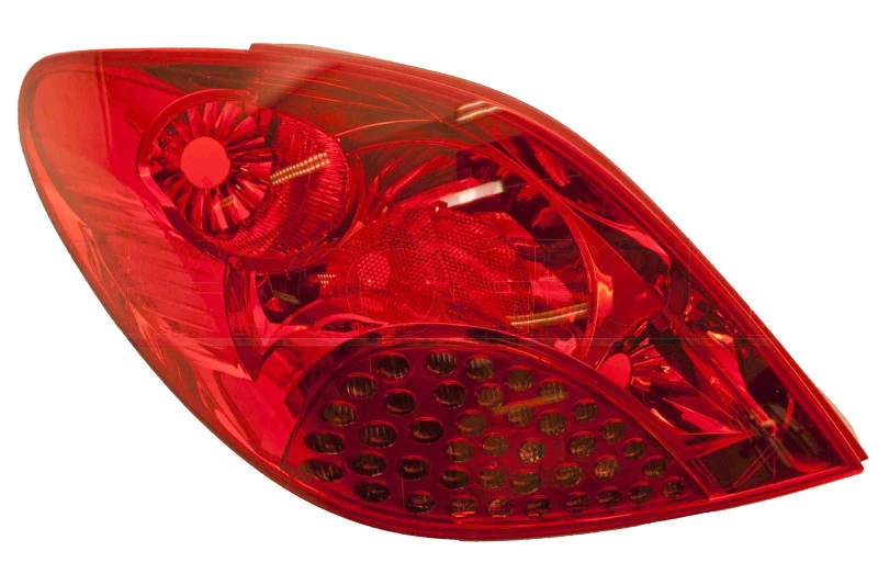 Image of PRASCO PG3204154 Rear light TYC without bulb, Left, R5W Combination Rearlight (391)
