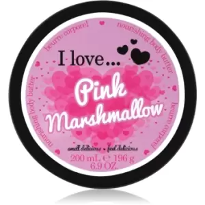 image of I love... Pink Marshmallow Body Butter 200ml