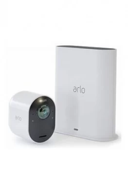 Image of Arlo Ultra 4K Wireless Security 1 Camera System, Indoor/Outdoor Security With Colour Night Vision (Vms5140)