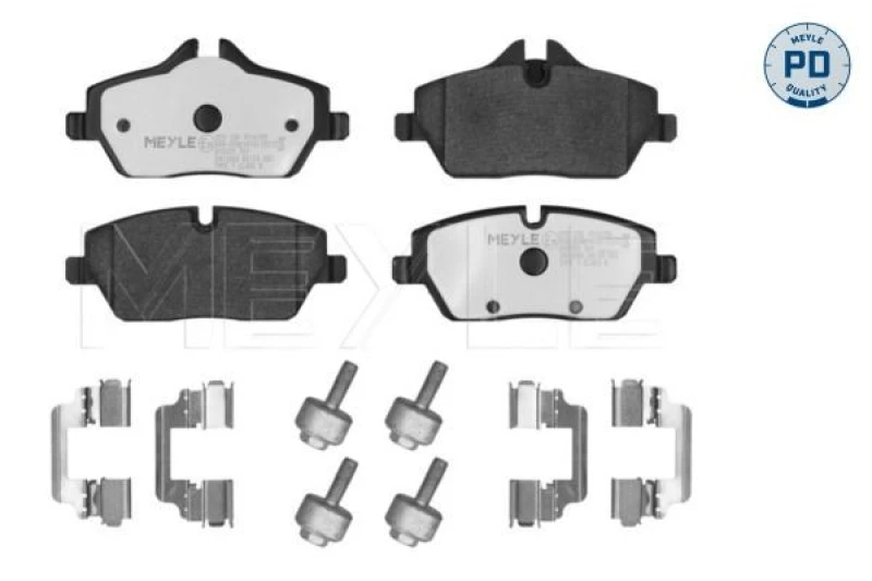 Image of Brake pad set MEYLE 025 239 1514/PD