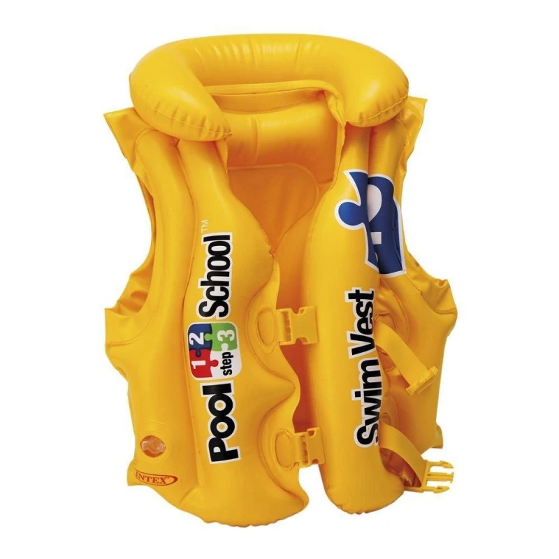 Image of Intex 'Pool School' Inflatable Swim Vest Multi unisex