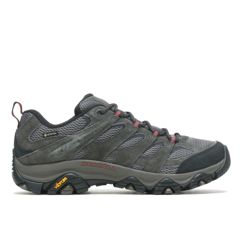 Image of Merrell Moab 3 GTX Leather Textile Mens Comfort Shoes - Beluga - Size:UK 9.5