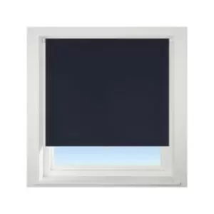 Image of Swish Cordless Blackout Roller Blind, Ink, W90 Cm x D170 Cm