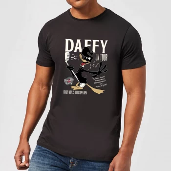 image of Looney Tunes Daffy Concert Mens T-Shirt - Black - 3XL - Black