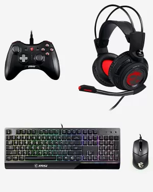 Image of MSI Vigor GK30 Combo DS502 & GC20 Force Bundle