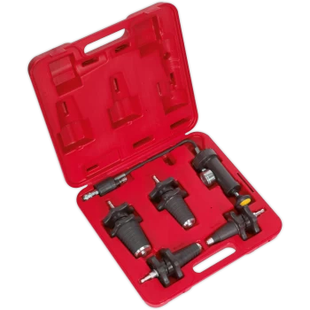 Image of Sealey 5 Piece Cooling System Pressure Tester Set