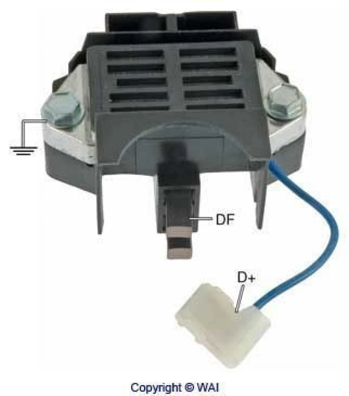 Image of Alternator voltage regulator WAI IP1903