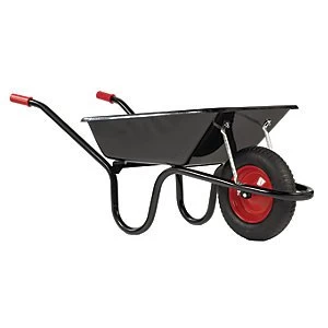 image of Chillington Camden Classic Black Wheelbarrow - 85L