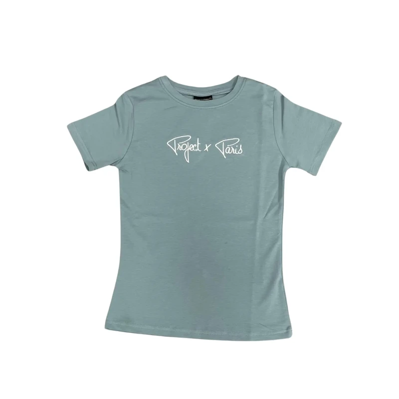 Image of Project X Paris Womens T-Shirt Project X Paris Signature Vert Female XS