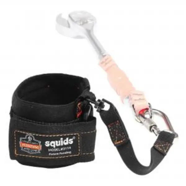 Image of Ergodyne Pull-On Wrist Tool Lanyard Carabiner BESWEY3114