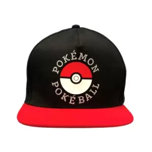 Image of Pokemon Trainer Snapback Cap (One Size) (Black)