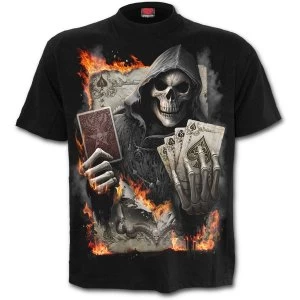 image of Ace Reaper Mens Large T-Shirt - Black