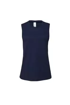 Image of Muscle Heather Jersey Tank Top