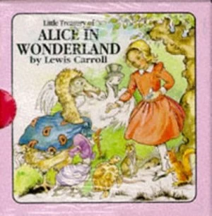 Image of Little Treasury of alice in Wonderland by Lewis Carroll and R Cloke Book