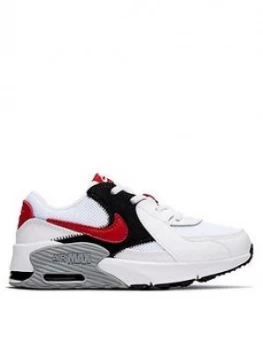 Image of Nike Air Max Excee Childrens Trainers - White/Red