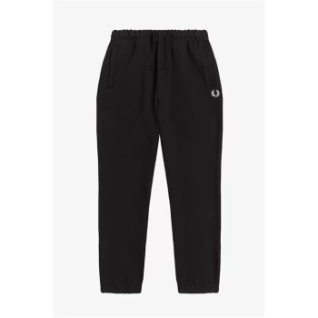 Image of Fred Perry Logo Jogger - Black 102