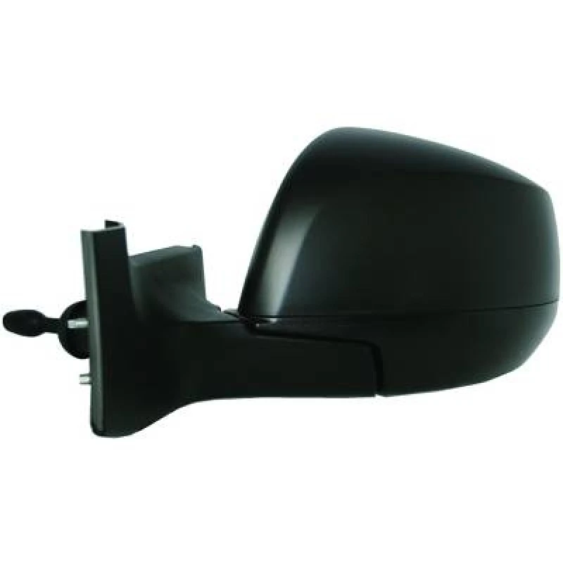 Image of DIEDERICHS 1866024 Wing mirror Right, black, Control: cable pull, Grained Outside Mirror (50)